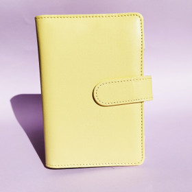 Budjettikansio a6, pastellisävyt