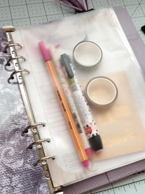 Lisätaskut budjetointi kansioon, koko a5