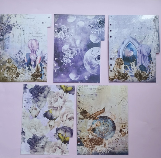 A5 välilehdet, Purple girl