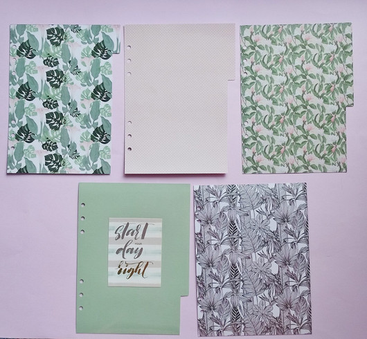 A5 välilehdet, Start your day light