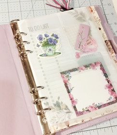 4kpl lisätaskuja budjetointi kansioon, koko a5