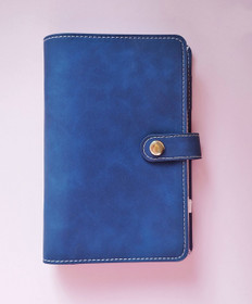 Budjettikansio a6, Sininen farkku