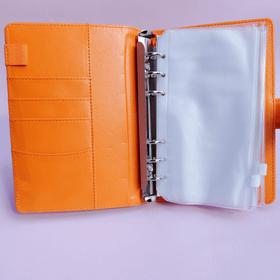 Budjettikansio a6 kokoinen, oranssi