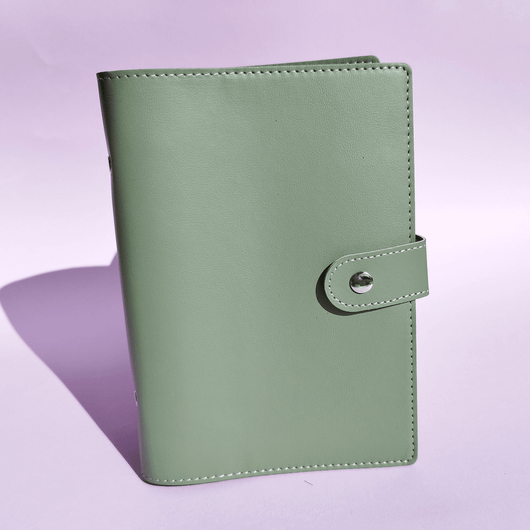 Budjettikansio a6, murrettu vihreä