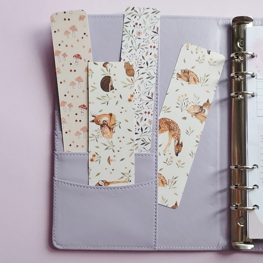 Kirjanmerkit, Forest animals