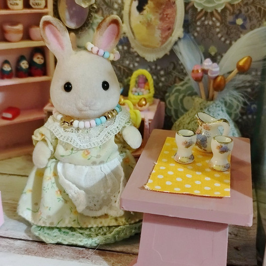 Mini munakupit nukkekotiin