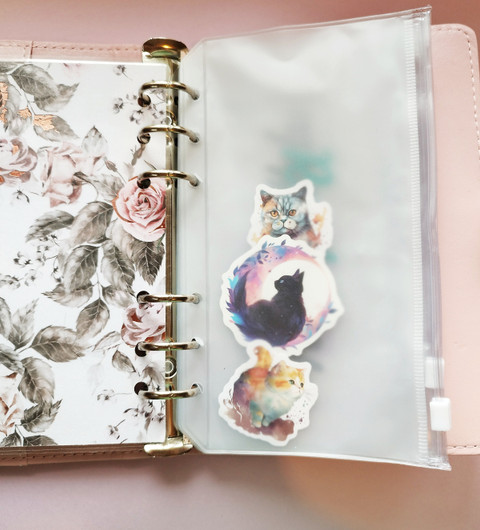 Lisätaskut budjetointi kansioon, koko a5