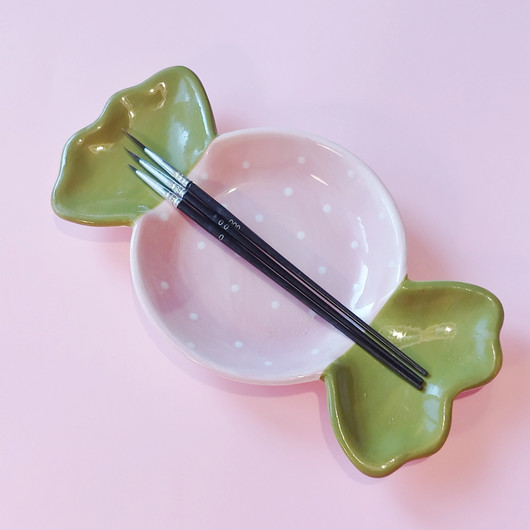 Ohutkärkiset siveltimet, 3kpl