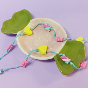 Avainnauha, värikkäät vaahtisnallet