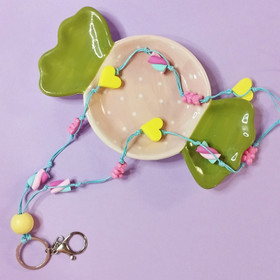 Avainnauha, värikkäät vaahtisnallet