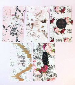 Välilehdet A6 rengas kansioon, Dare to begin