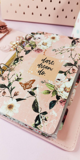 Välilehdet A6 rengas kansioon, Dare dream