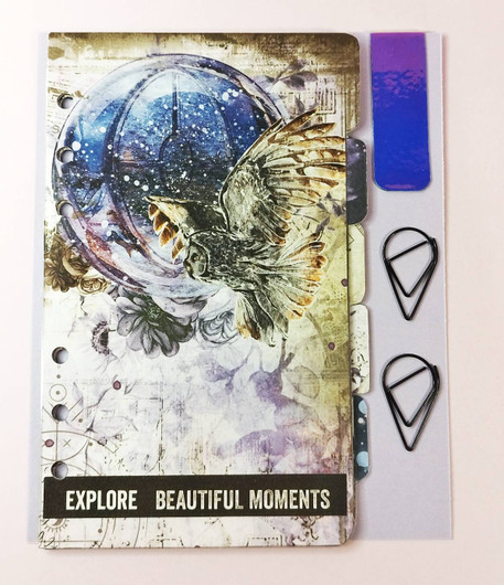 Välilehdet A6 rengas kansioon, Explore moments