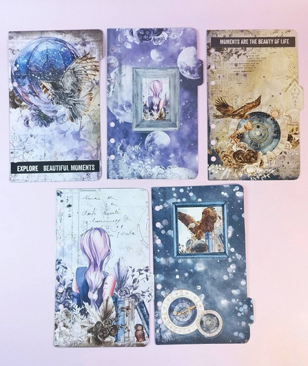 Välilehdet A6 rengas kansioon, Explore moments