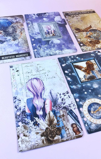 Välilehdet A6 rengas kansioon, Explore moments