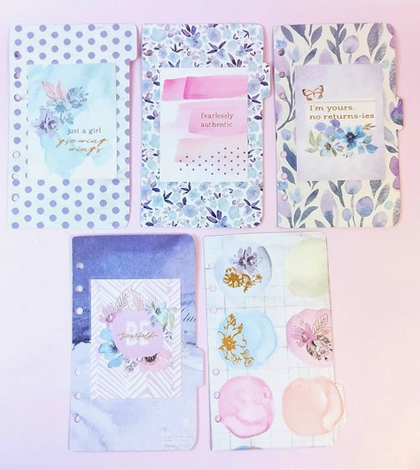 Välilehdet A6 rengas kansioon, Just a girl