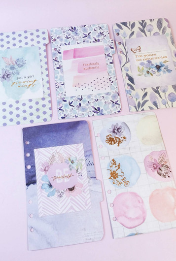 Välilehdet A6 rengas kansioon, Just a girl