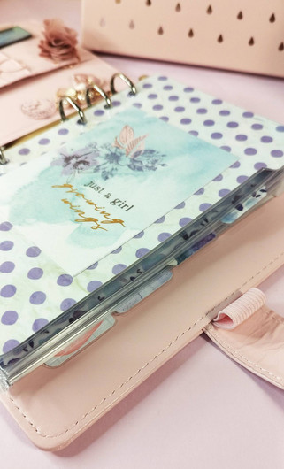 Välilehdet A6 rengas kansioon, Just a girl