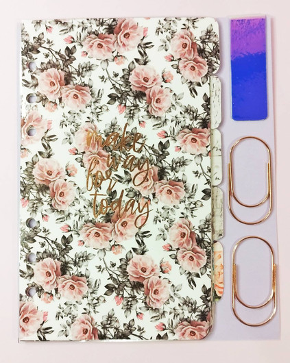 Välilehdet A6 rengas kansioon, Make way for today