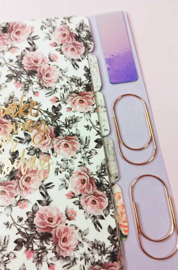 Välilehdet A6 rengas kansioon, Make way for today