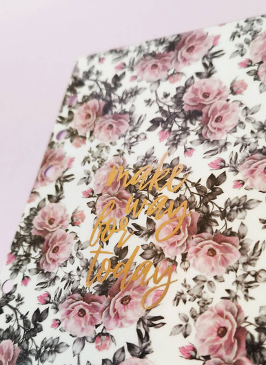 Välilehdet A6 rengas kansioon, Make way for today