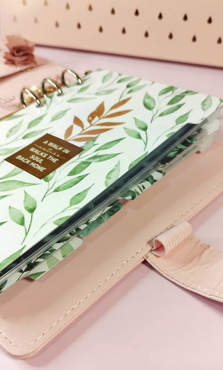 Välilehdet A6 rengas kansioon, Walk in the nature