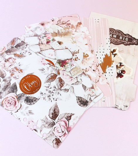 Välilehdet A6 rengas kansioon, You are okay