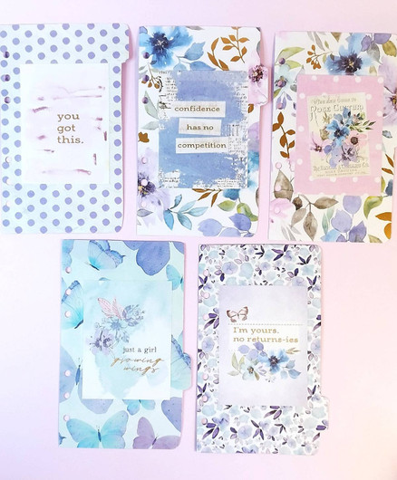 Välilehdet A6 rengas kansioon, You got this