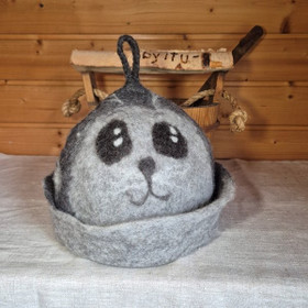 Satu-saunahattu Saimaannorppa 2 koko n. L 60-63 cm