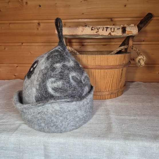 Satu-saunahattu Saimaannorppa 2 koko n. L 60-63 cm