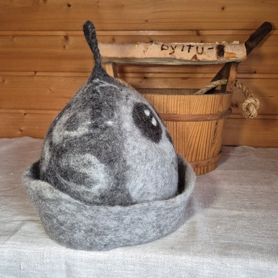 Satu-saunahattu Saimaannorppa 2 koko n. L 60-63 cm