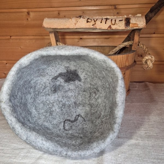 Satu-saunahattu Saimaannorppa 3 koko n. M 57-60 cm