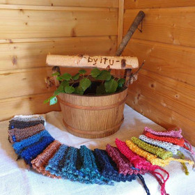 Jenni-saippuapussukka 100 % Pellava - Kelo 08