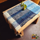 Jaana-jalkalaudematto Suomi 2 - 100 % pellava n. 35x90 cm 