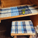 Jaana-jalkalaudematto Suomi 2 - 100 % pellava n. 35x90 cm 