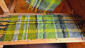 Jaana-jalkalaudematto Vihta 2 - 100 % pellava n. 35x90 cm 