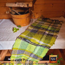 Jaana-jalkalaudematto Vihta 4 - 100 % pellava n. 35x90 cm 