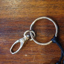 Aija-avainnauha Pinkki unelma puuhelmet n. 100 cm - turvalukolla