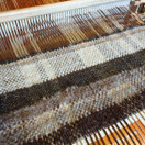 Meeri kudottu huivi Suklaiden houkutus n. 180x36 cm