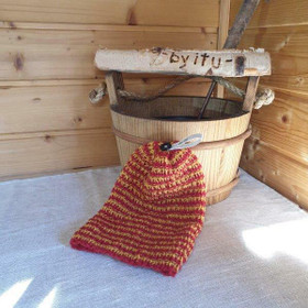 * Aada-avantomyssy Pirtin Nappi ohut -puna-keltaraitainen, S-L 