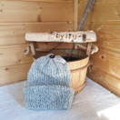 * Aava-avantomyssy Pirtin Nappi ohut vaaleanharmaa, koko S-L 