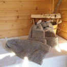 * Aava-avantomyssy Pirtin Nappi ohut Beige, koko S-L 2.lk