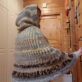 Marjo-poncho-viitta Meripihka Bling bling