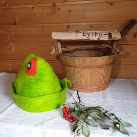 Satu-saunahattu Paljusammakko Hiirenkorva - M - n. 57-60 cm