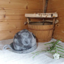 Satu-saunahattu Saimaannorppa - koko XS n. 43-54 cm