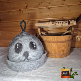 Satu-saunahattu Saimaannorppa 1 koko n. L 60-63 cm