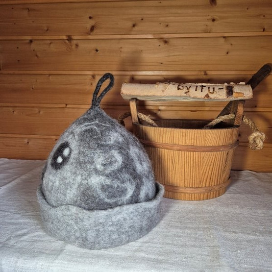Satu-saunahattu Saimaannorppa 1 koko n. L 60-63 cm