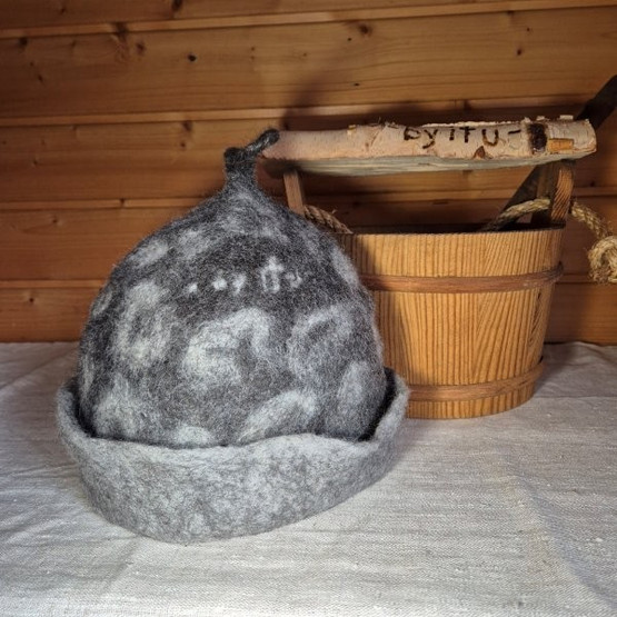 Satu-saunahattu Saimaannorppa 1 koko n. L 60-63 cm