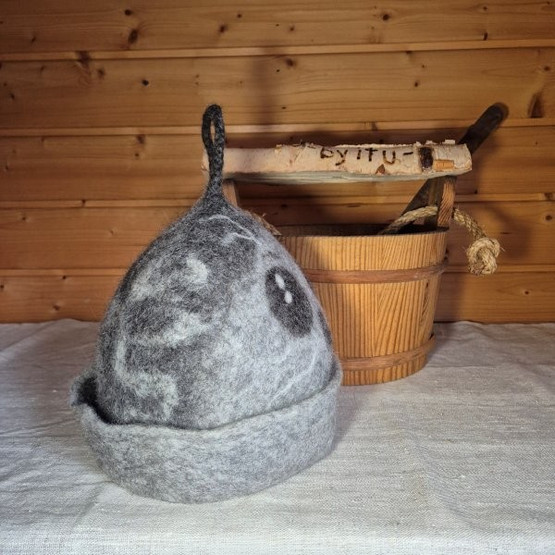 Satu-saunahattu Saimaannorppa 1 koko n. L 60-63 cm