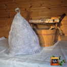 Satu-saunahattu Sauna Roosanharmautta - koko L-S- n. 54-63 cm